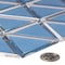 Andova Tiles SAMPLE BLEUM 3 x 3 Beveled Glass Novelty Mosaic Tile SAM-ANDBLE278 - alternate 4